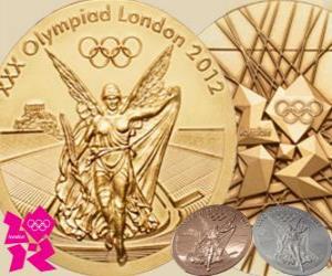 Puzzle London 2012 μετάλλια